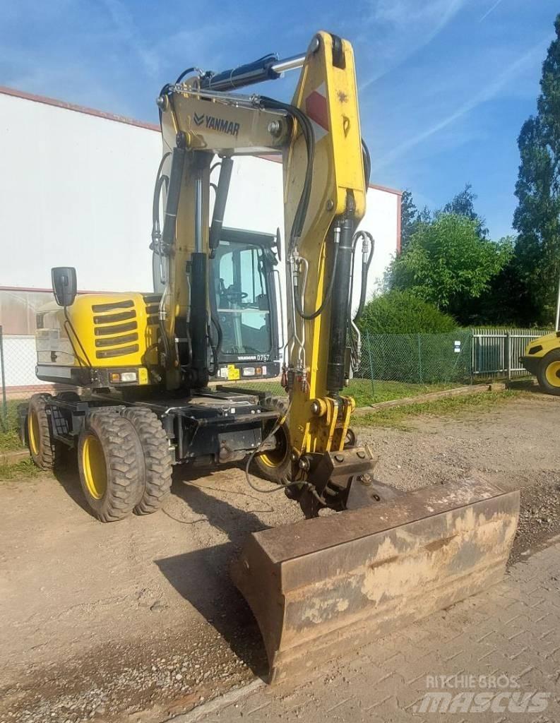 Yanmar B 110 W  휠 굴삭기