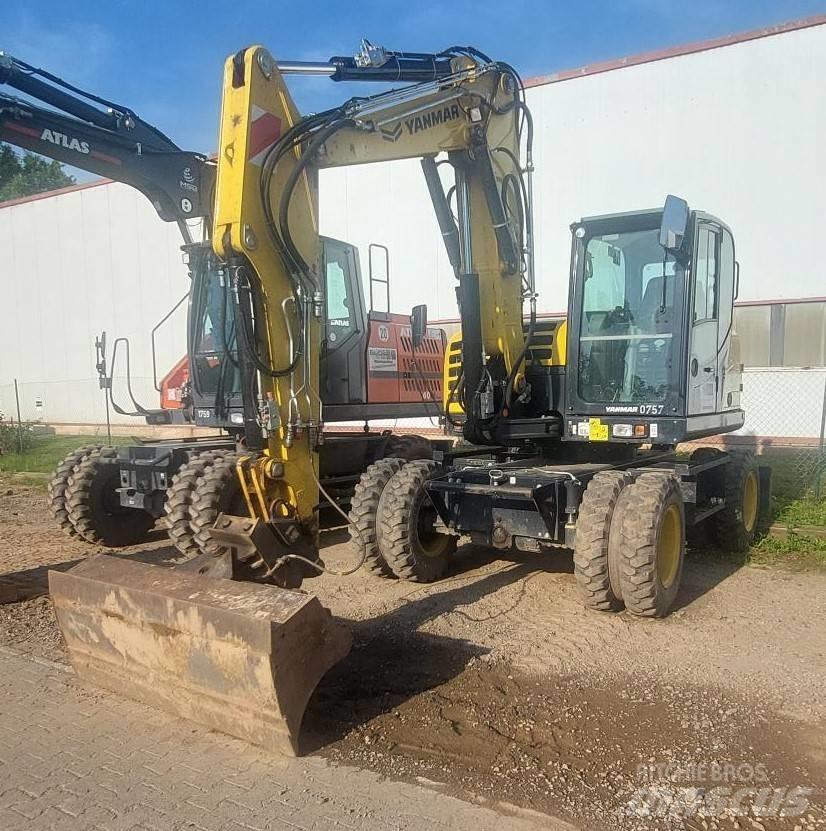 Yanmar B 110 W  휠 굴삭기