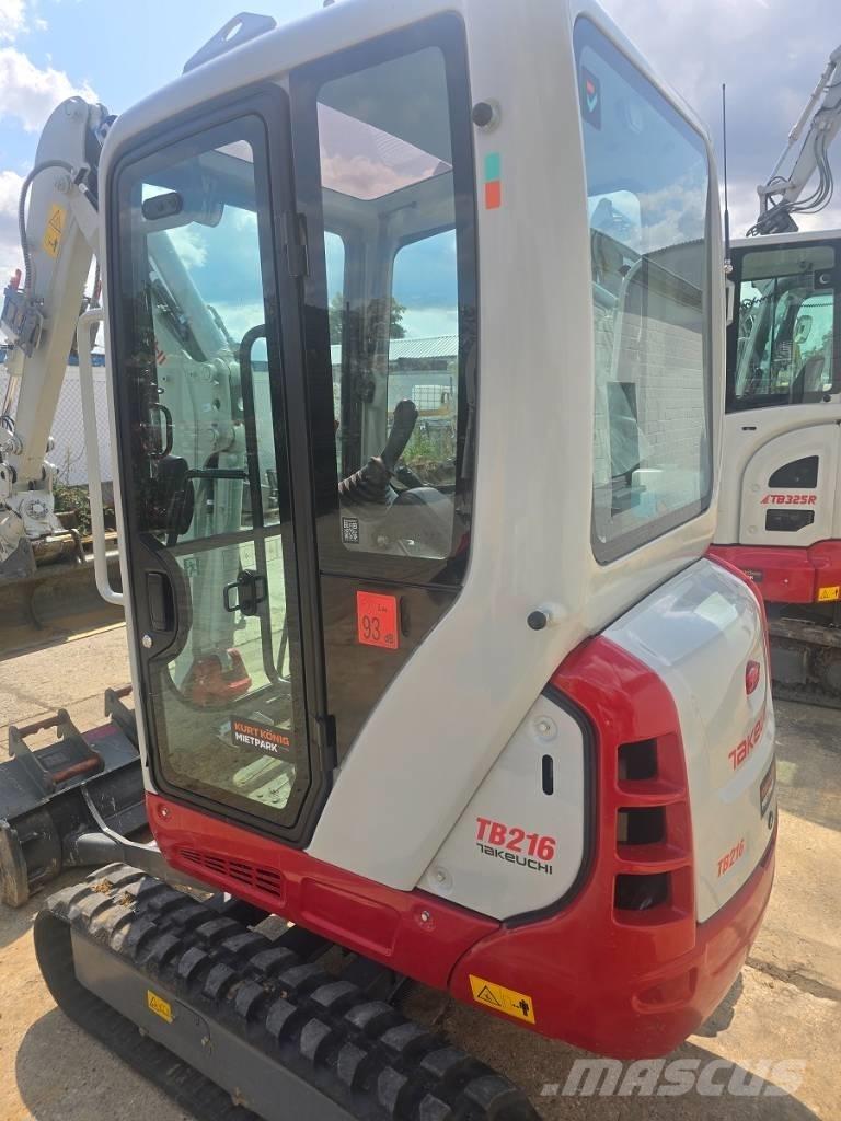 Takeuchi TB 216 A 소형 굴삭기 7톤 미만
