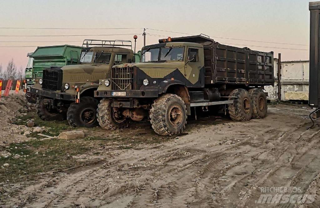Kraz 6x6 덤프 트럭