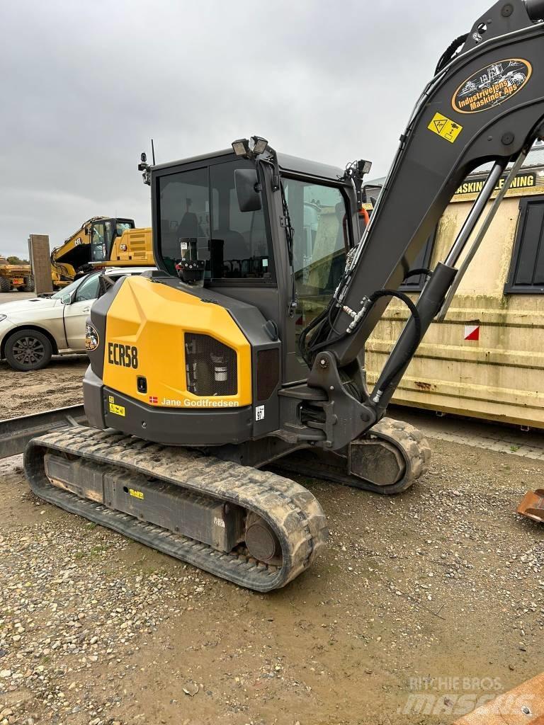 Volvo ECR58 F 소형 굴삭기 7톤 미만