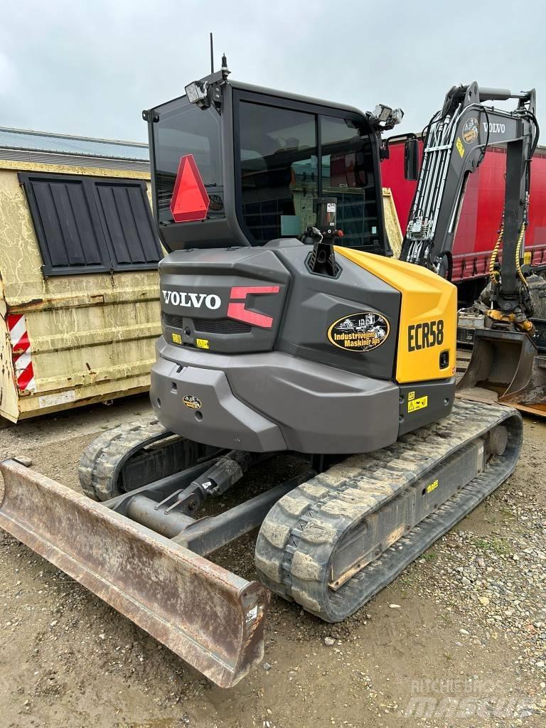 Volvo ECR58 F 소형 굴삭기 7톤 미만