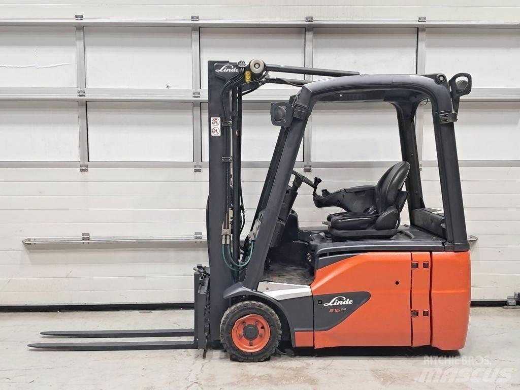 Linde E16-02 전동 지게차