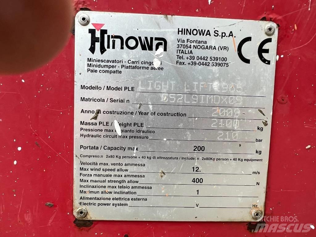 Hinowa LIGHLIFT 1965 관절형 전동이동 리프트