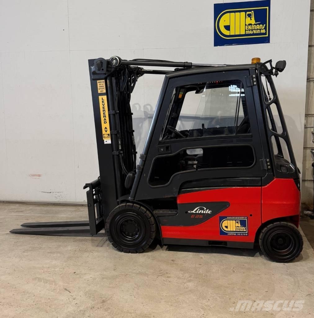 Linde truck E25 전동 지게차