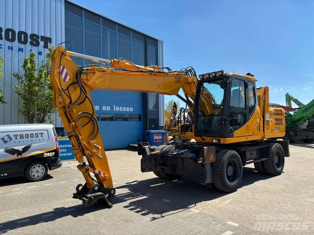 Doosan DX 160 W-3  휠 굴삭기
