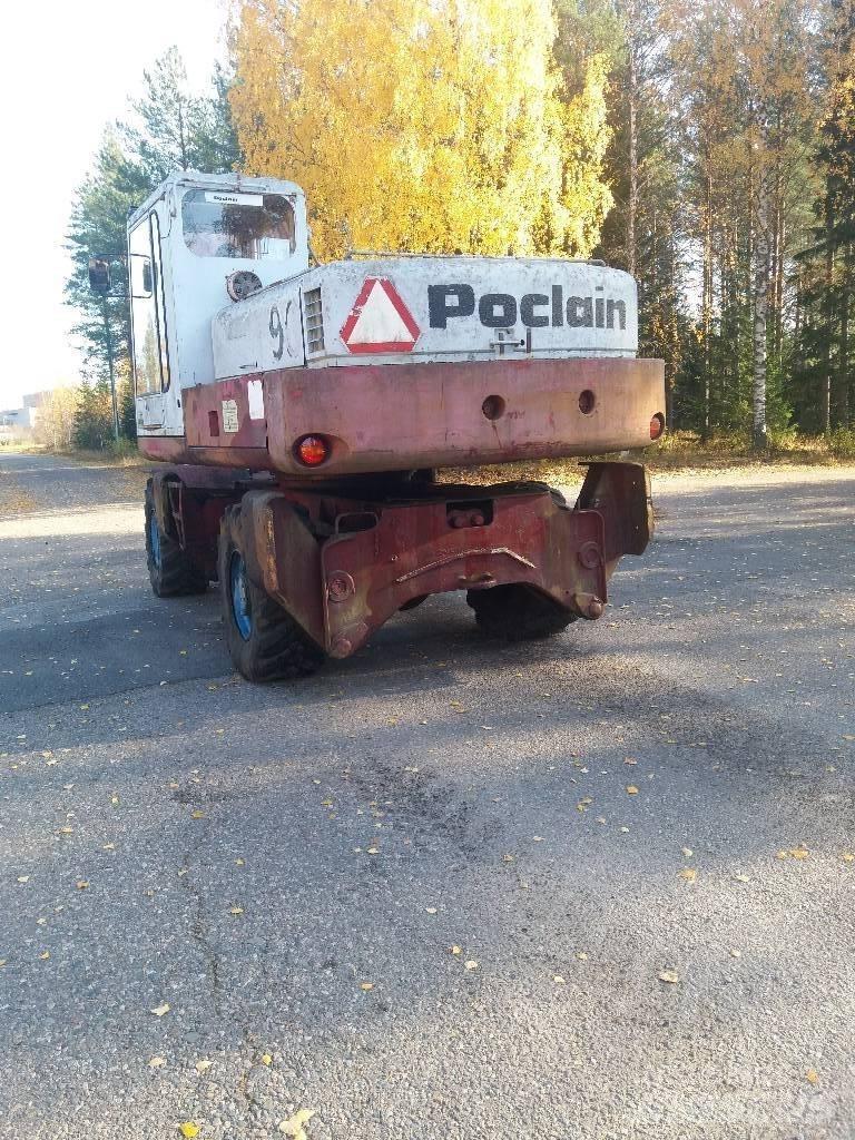 Poclain 90 P B  휠 굴삭기