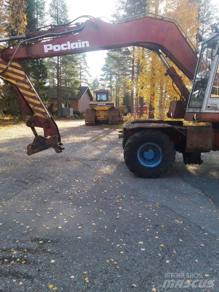 Poclain 90 P B  휠 굴삭기