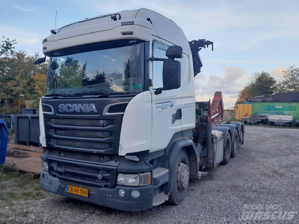 Scania R 520 크레인 트럭