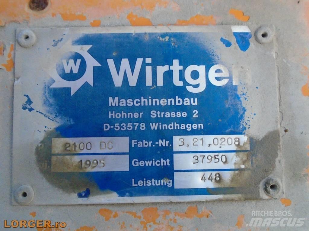 Wirtgen 2100DC 아스팔트 콜드 밀링 기계