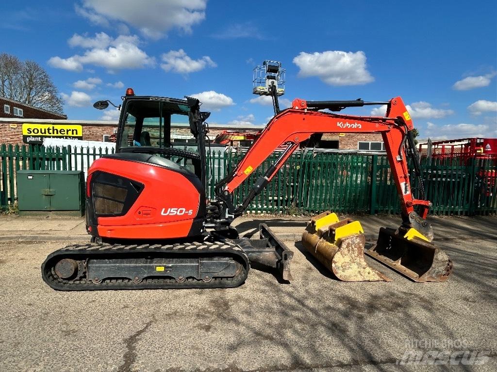 Kubota U 50 소형 굴삭기 7톤 미만