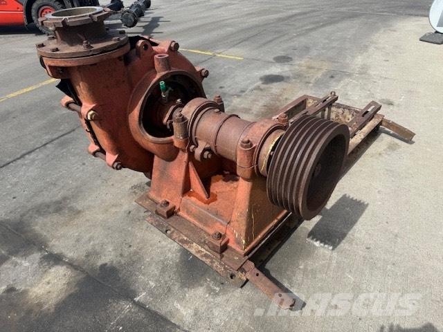 Warman dredge pump. 준설선
