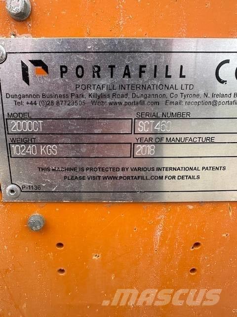 Portafill 2000CT 이동식 선별기