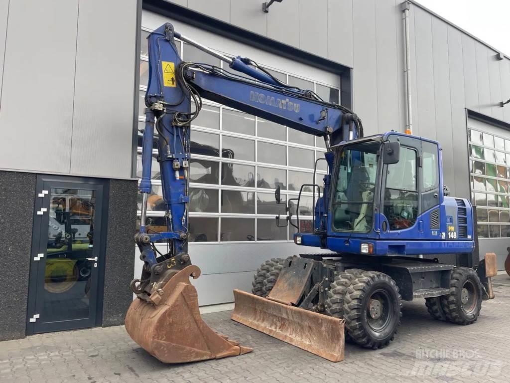 Komatsu PW148-8  휠 굴삭기
