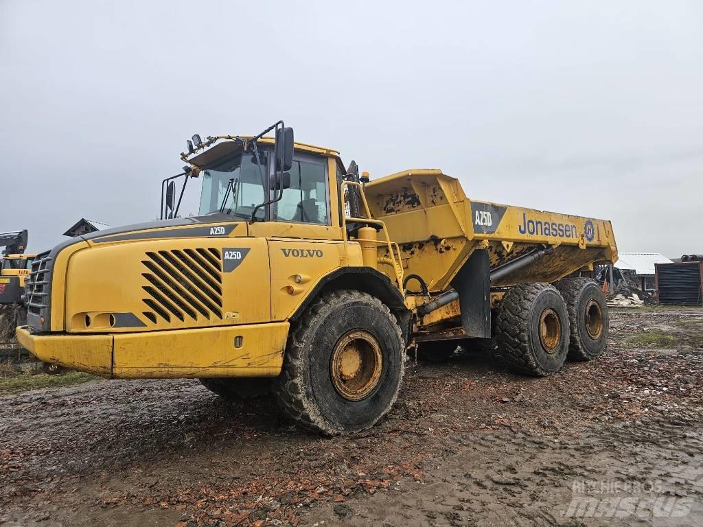 Volvo A25D / a30, a35 연결식 홀러