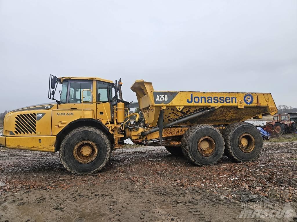 Volvo A25D / a30, a35 연결식 홀러
