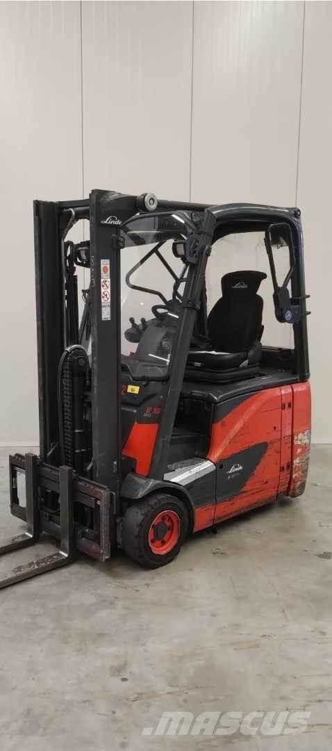 Linde E16H 전동 지게차