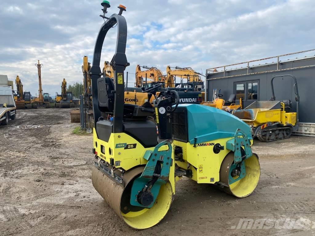 Ammann ARX 26 트윈 드럼 롤러