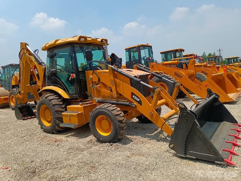 CAT CAT420F  휠로우더