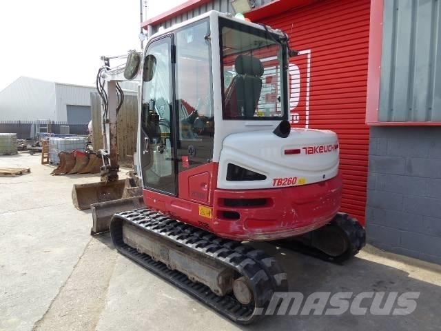 Takeuchi TB 260 소형 굴삭기 7톤 미만