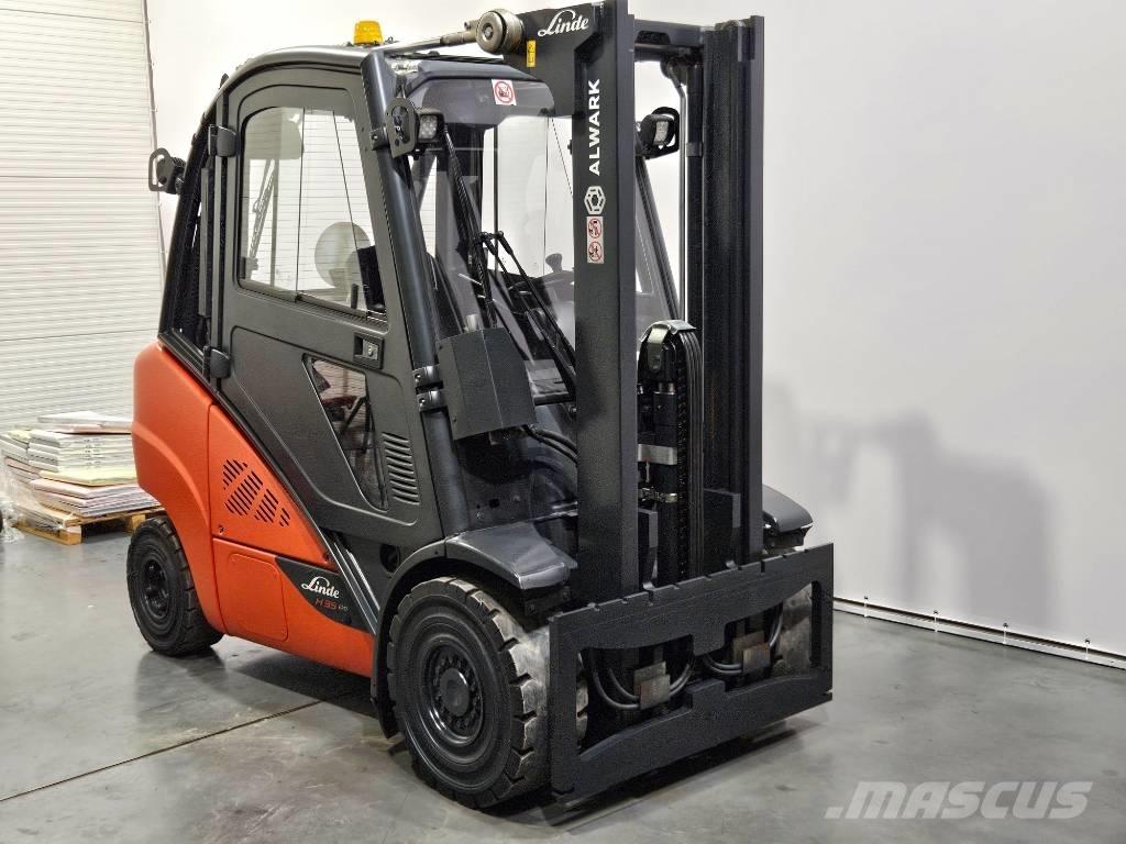Linde H35D 디젤 지게차