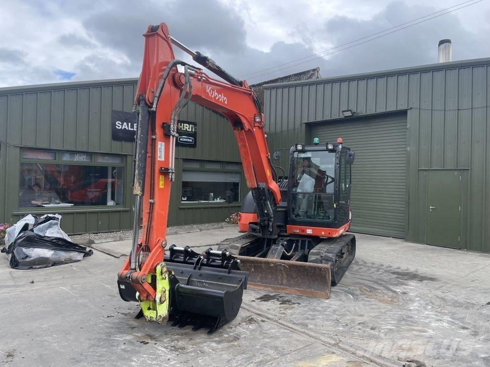 Kubota KX 080-4 중형굴삭기 7톤-28톤