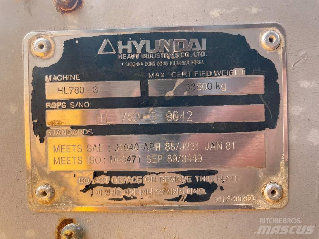 Hyundai HL 780-3 A  휠로우더