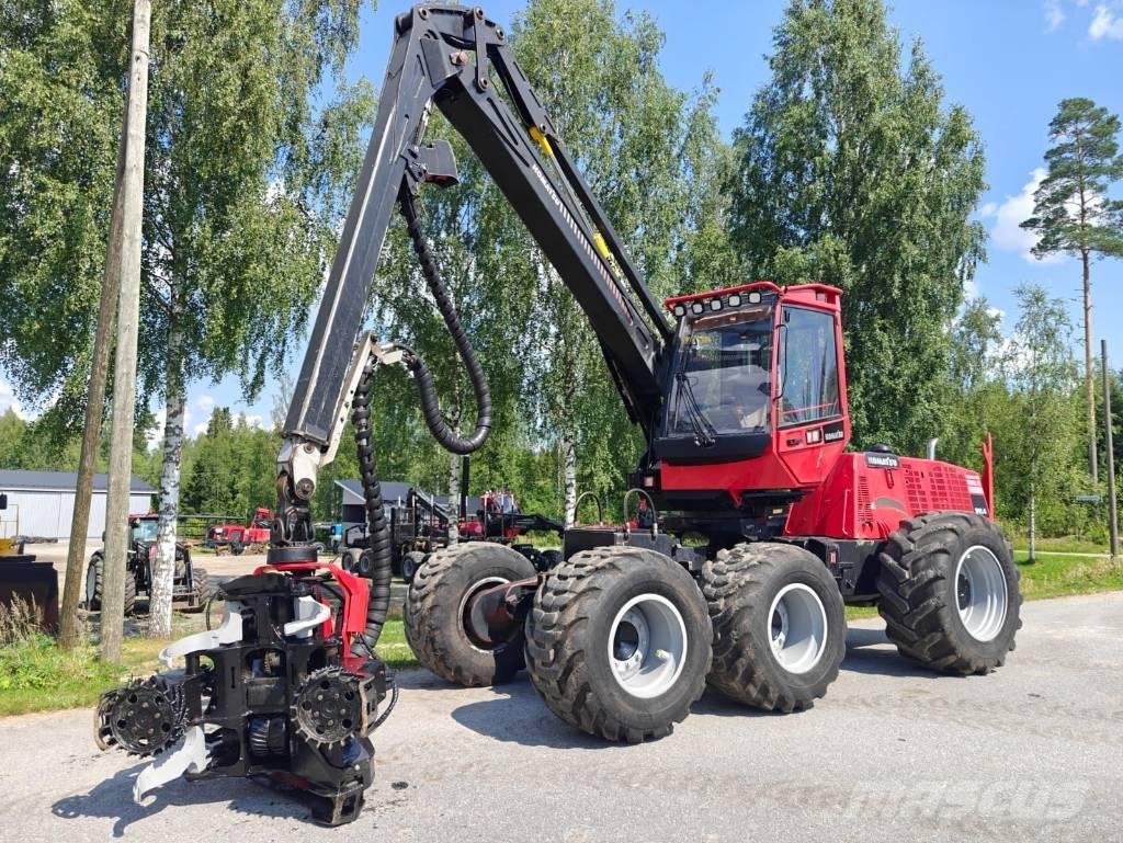 Komatsu 911.4 원목 하베스터