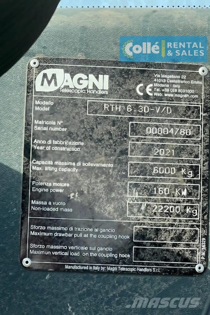 Magni RTH 6.30 | 2021 텔러 핸들러