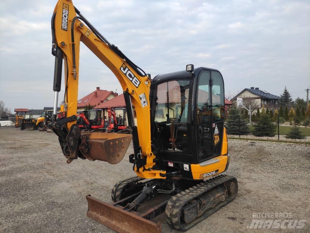 JCB 8026 CTS 소형 굴삭기 7톤 미만