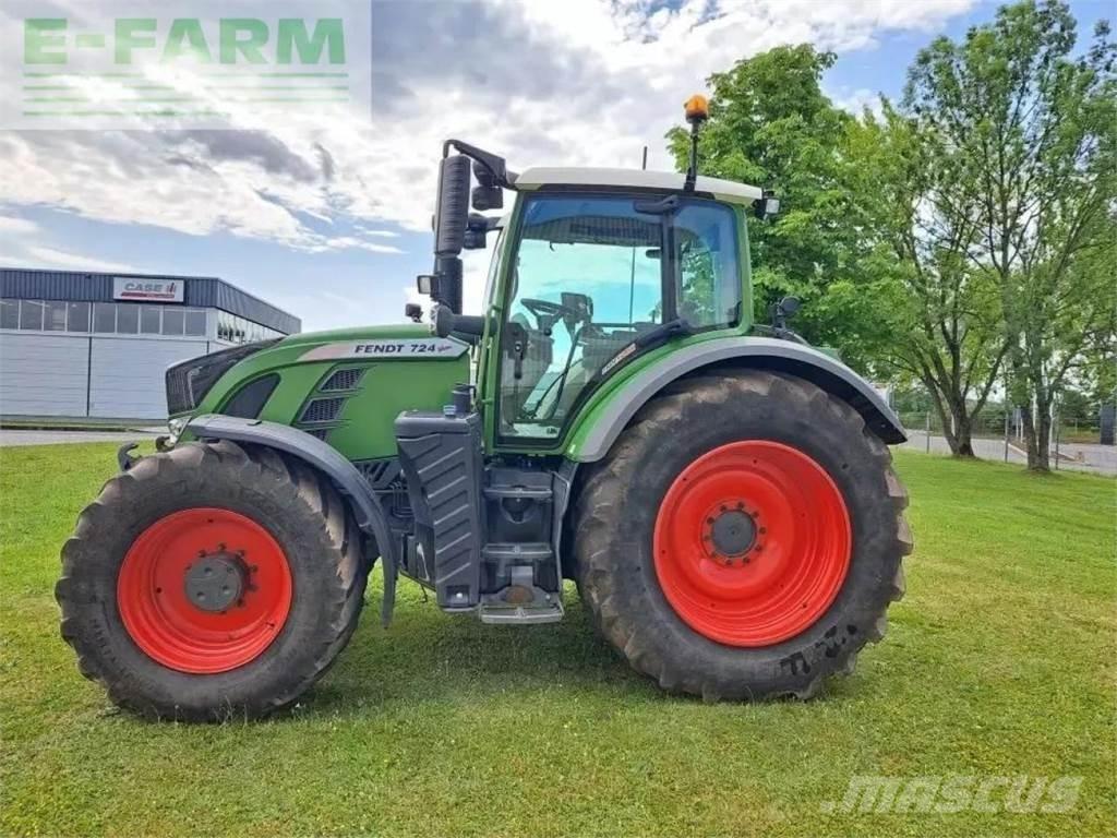 Fendt 724 vario 트랙터