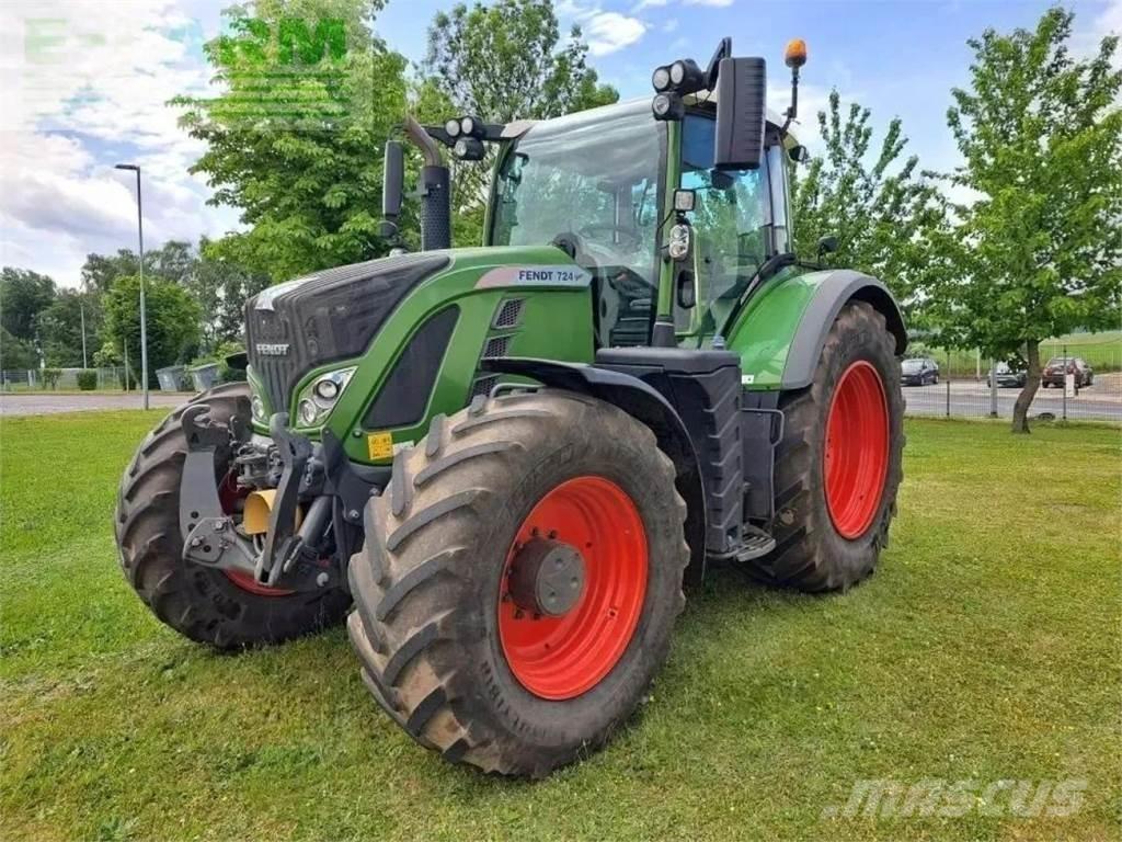 Fendt 724 vario 트랙터