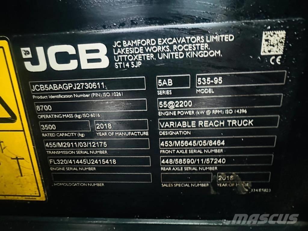 JCB 535-95 농업용 텔레 핸들러