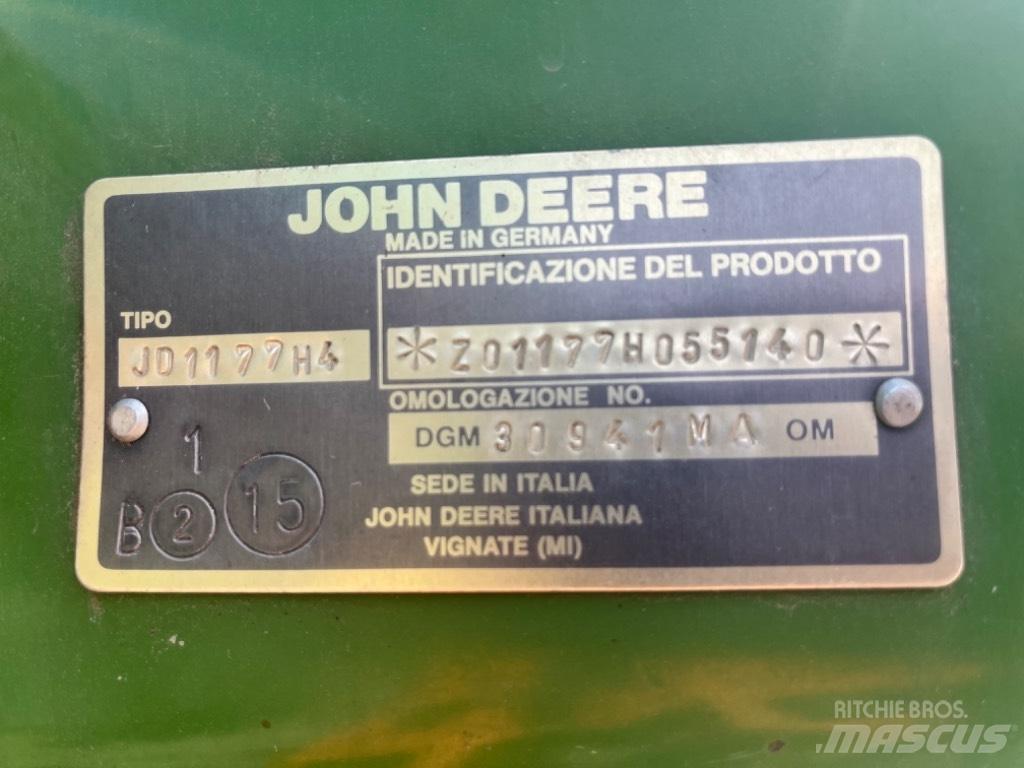 John Deere 1177 콤바인 수확기