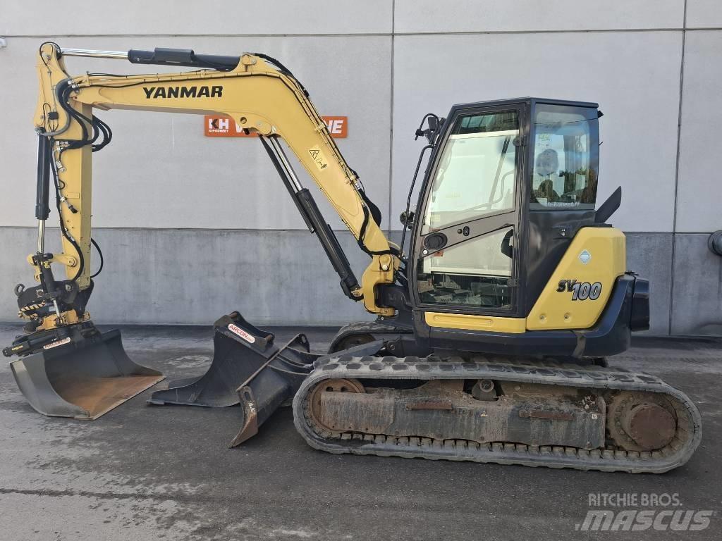 Yanmar SV 100-2A 중형굴삭기 7톤-28톤
