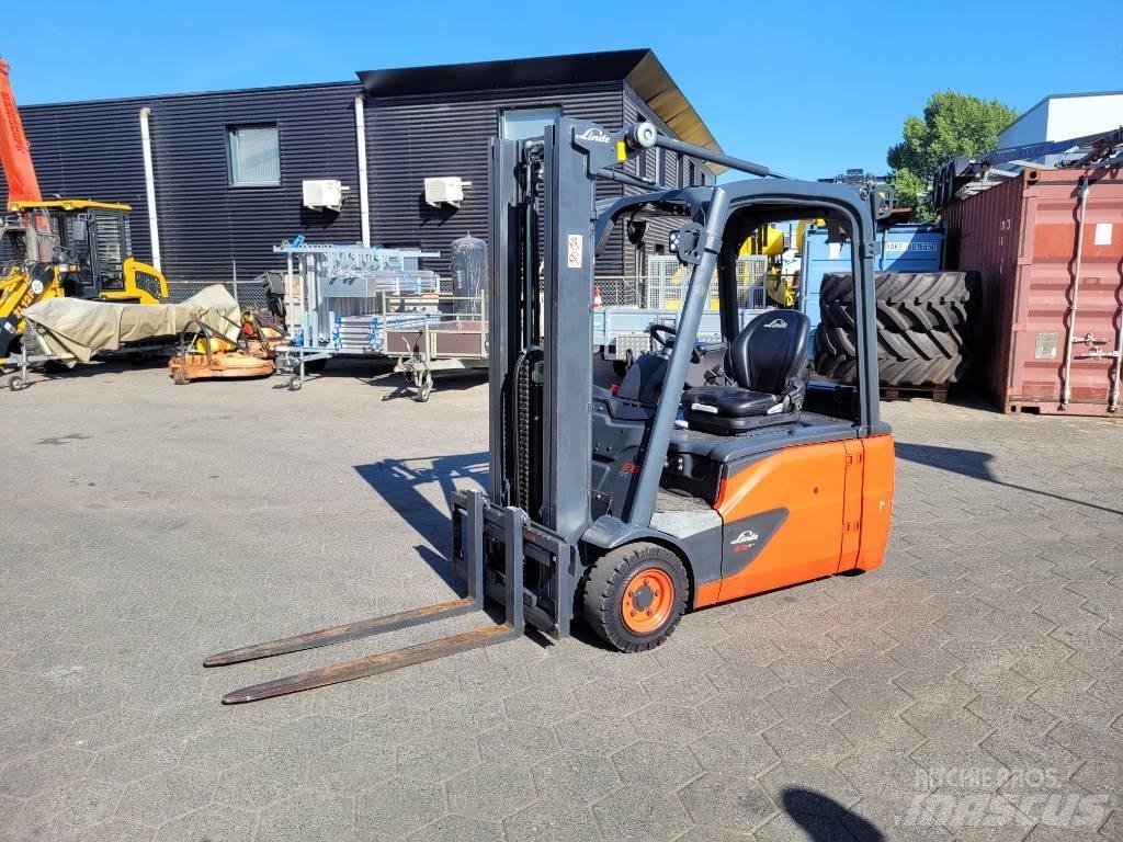 Linde E16-02 전동 지게차