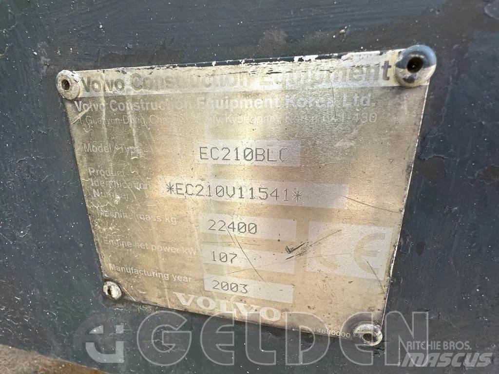Volvo EC210BLC 대형 굴삭기 29톤 이상