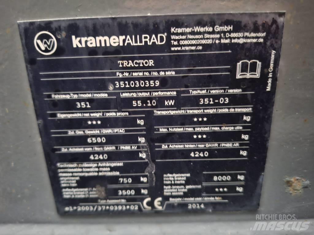 Kramer 580  휠로우더