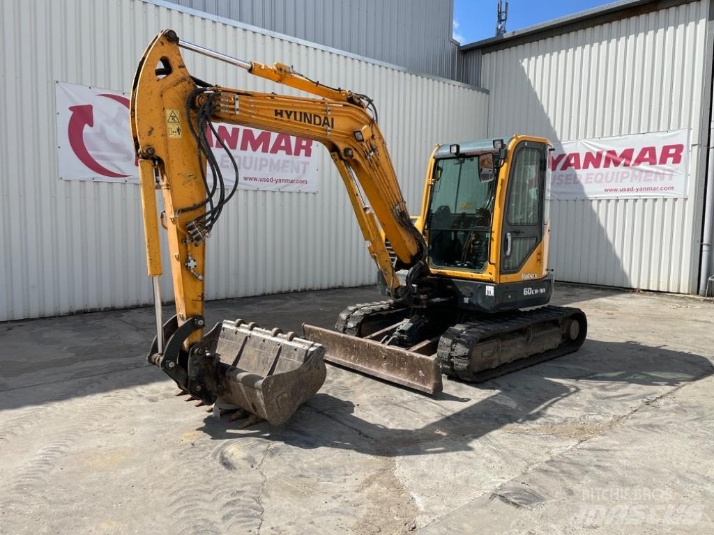 Hyundai R60 CR9A 소형 굴삭기 7톤 미만