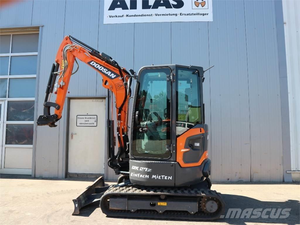 Doosan DX27Z-7 소형 굴삭기 7톤 미만