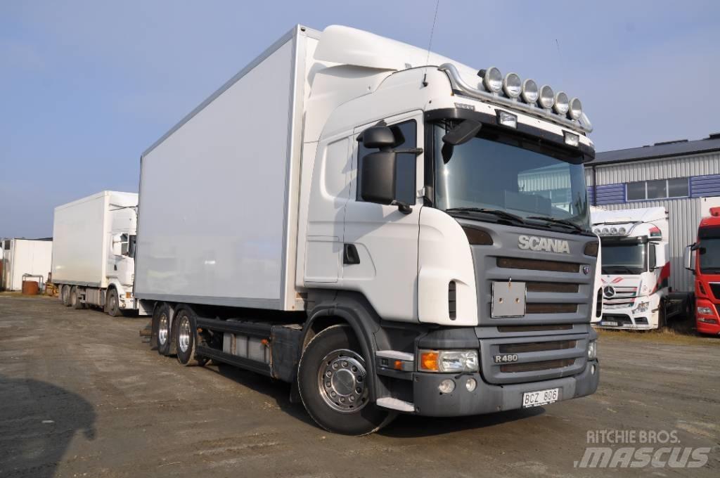 Scania R480LB6X2MNB 탑차 트럭