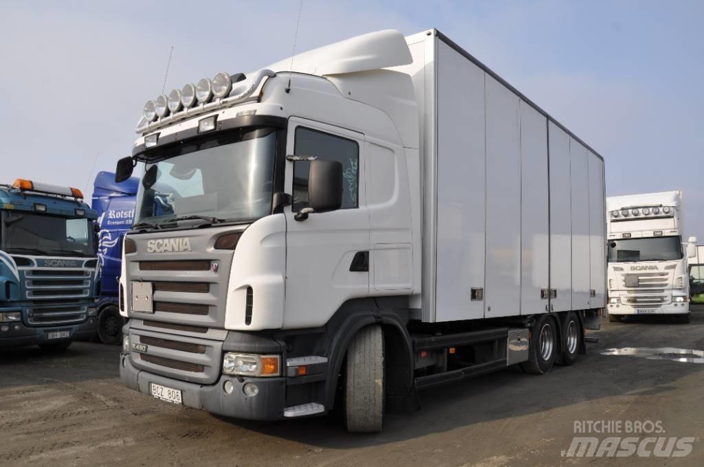 Scania R480LB6X2MNB 탑차 트럭