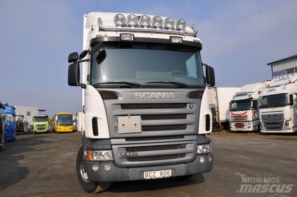 Scania R480LB6X2MNB 탑차 트럭