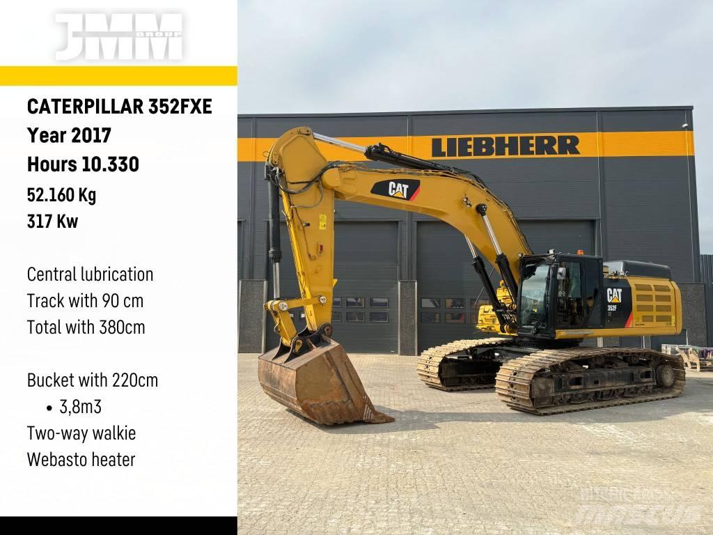 CAT 352 FXE 대형 굴삭기 29톤 이상