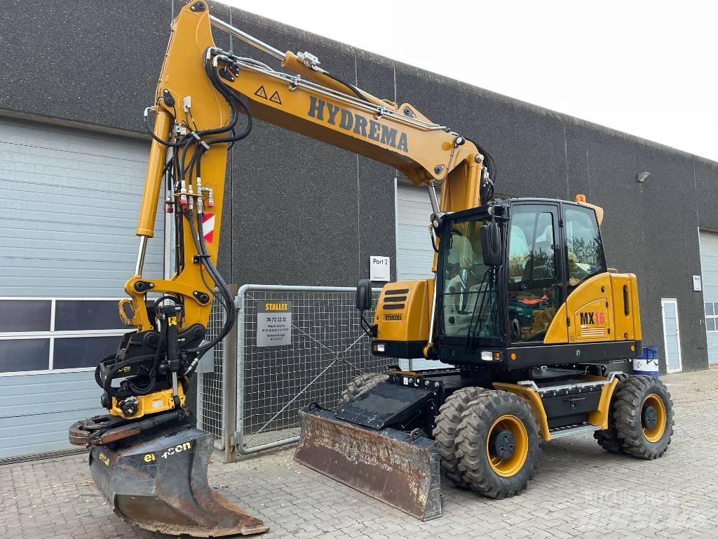 Hydrema MX16  휠 굴삭기