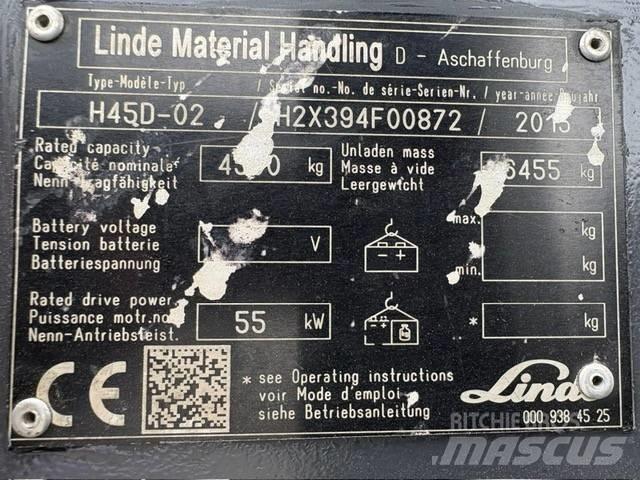 Linde H 45 D 디젤 지게차