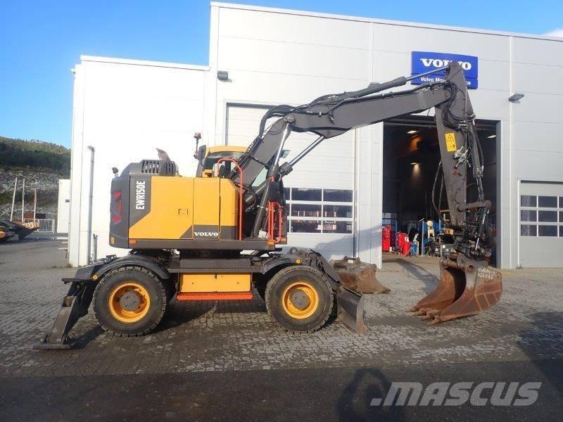 Volvo EWR 150 E  휠 굴삭기