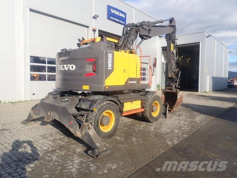 Volvo EWR 150 E  휠 굴삭기