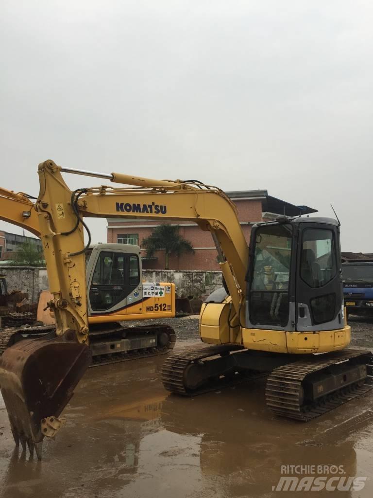 Komatsu pc78us 중형굴삭기 7톤-28톤