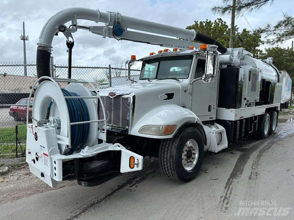 Peterbilt 340 콤비/진공 트럭